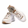 Chaussures de sport femme 6101 biz blanc combiné