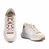 Chaussures de sport femme 6101 biz blanc combiné