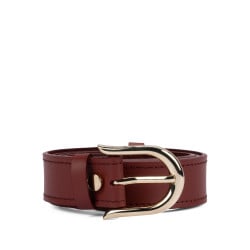 Ceinture femme 46mc bordeaux