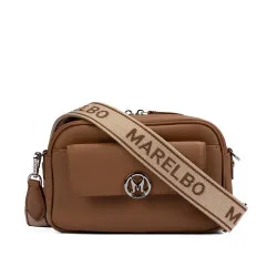 Sac à main pour femme à bandoulière 014g 01 biz marron