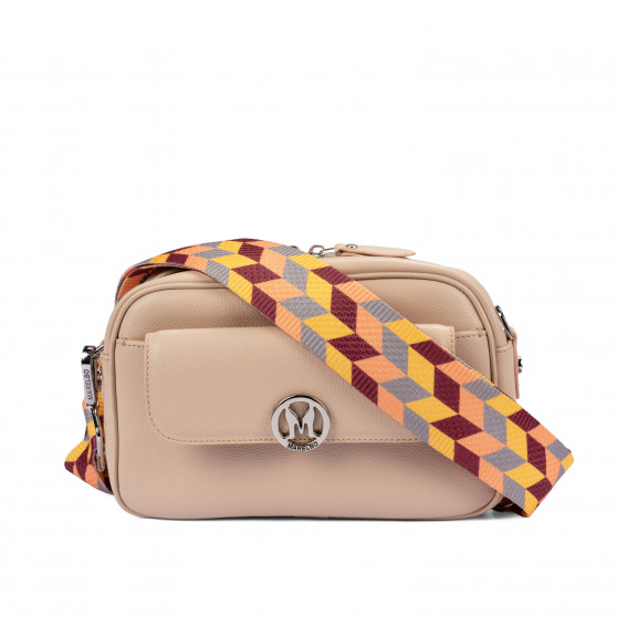 Sac à main femme bandoulière 014g 01 biz poudre rose