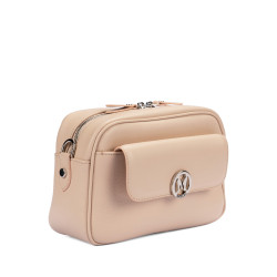 Sac à main femme bandoulière 014g 01 biz poudre rose