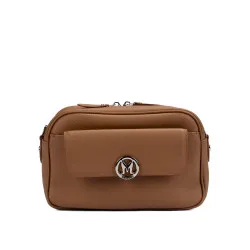 Sac à main pour femme à bandoulière 014g 01 biz marron