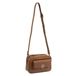 Sac à main pour femme à bandoulière 014g 01 biz marron