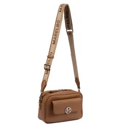 Sac à main pour femme à bandoulière 014g 01 biz marron