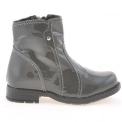 Bottes enfant petit 28c vernis gris