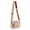Sac à main femme bandoulière 014g 01 biz poudre rose