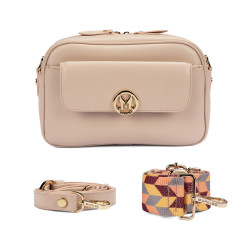 Sac à main pour femme 014g biz poudre rose
