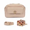 Sac à main pour femme 014g biz poudre rose