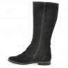Bottes femme 3276 velours noir