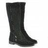 Bottes femme 3276 velours noir