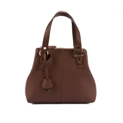 Sac à main femme bandoulière 004-1g cognac