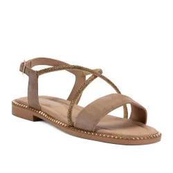 Sandales femme 5127 sable combiné