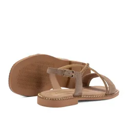 Sandales femme 5127 sable combiné