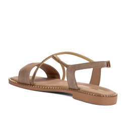Sandales femme 5127 sable combiné