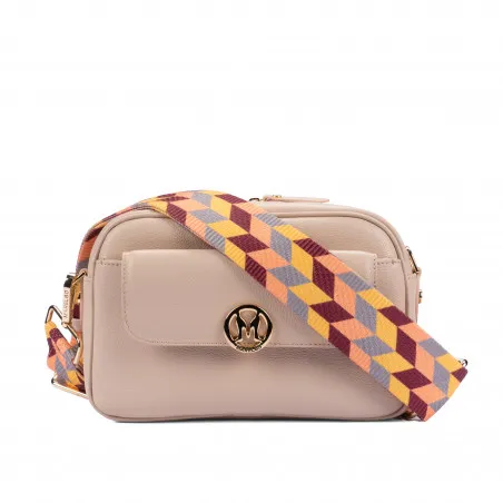 Sac à main pour femme 014g biz poudre rose