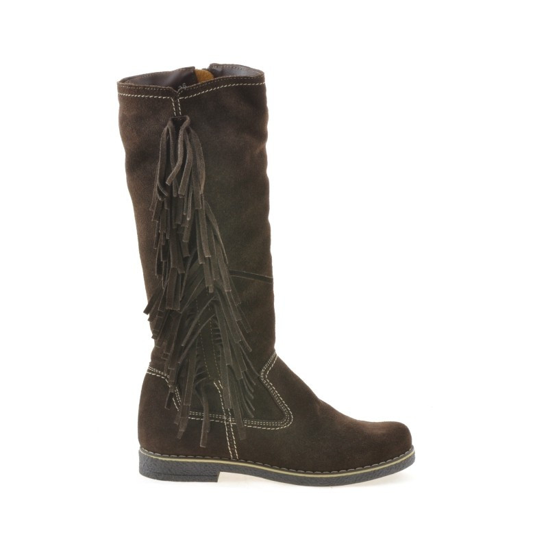 Bottes femme 3243 velours café