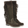 Bottes femme 3243 velours café