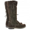 Bottes femme 3243 velours café