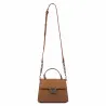 Sac à main pour femme 032g 01 marron doré