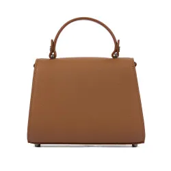 Sac à main pour femme 032g 01 marron doré