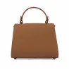 Sac à main pour femme 032g 01 marron doré