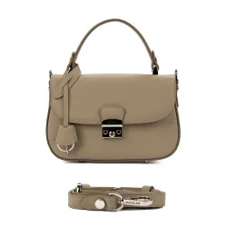 Sac à main pour femme 022g 01 gris clair