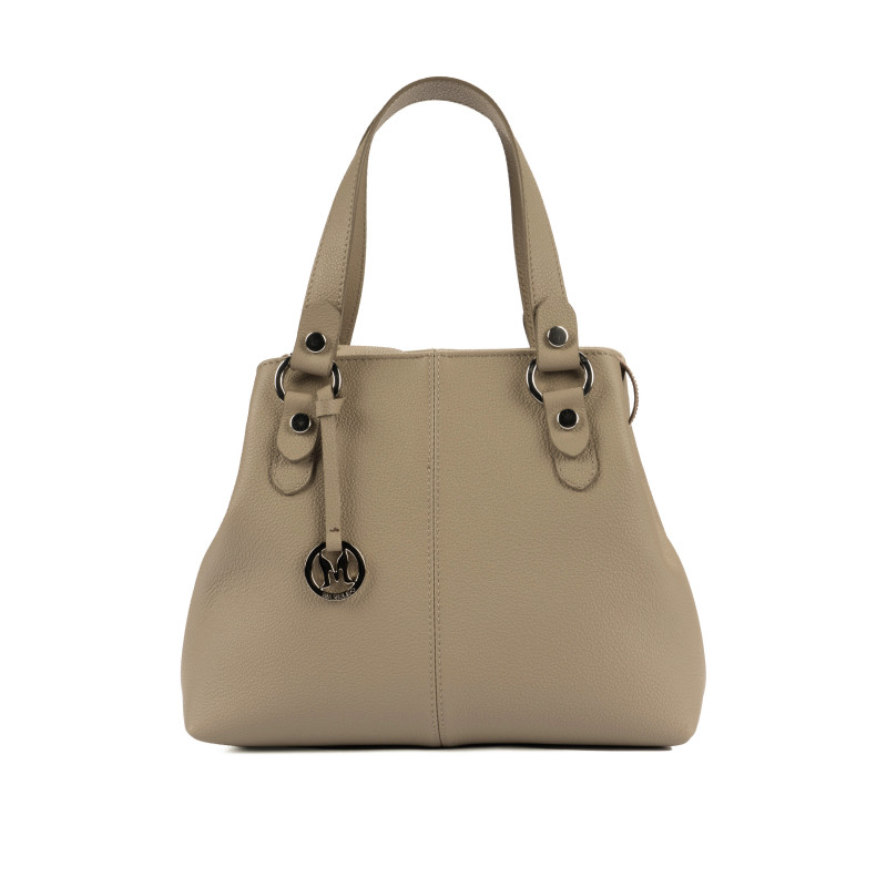 Sac à main femme bandoulière 004g 01 gris clair