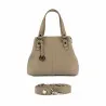 Sac à main femme bandoulière 004g 01 gris clair