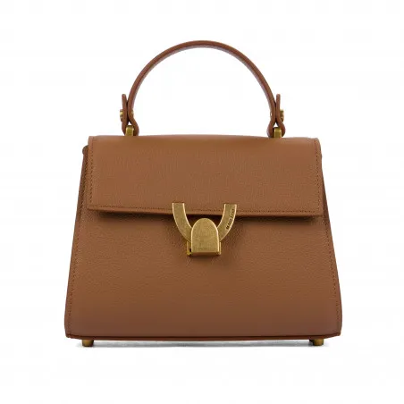 Sac à bandoulière pour femme 032g marron doré