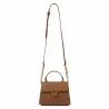 Sac à bandoulière pour femme 032g marron doré