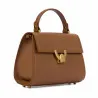 Sac à bandoulière pour femme 032g marron doré