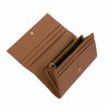 Portefeuille femme 207g marron doré