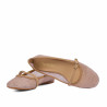 Ballerines femme 1369 beige combiné