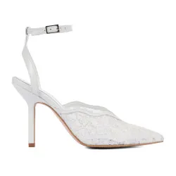 Sandales femme 1370 blanc combiné