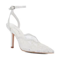 Sandales femme 1370 blanc combiné