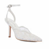 Sandales femme 1370 blanc combiné