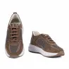 Baskets pour femmes 6098 sable combiné