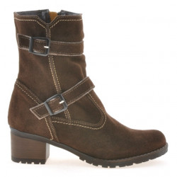 Bottes femme 3278 café velours