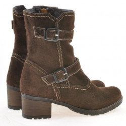 Bottes femme 3278 café velours