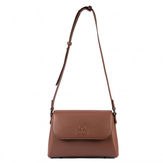 Sac à bandoulière pour femme 040g 01 biz cognac