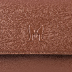 Sac à bandoulière pour femme 040g 01 biz cognac