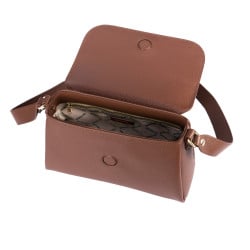 Sac à main pour femme 040g biz cognac