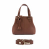 Sac à main femme bandoulière 004-1g cognac