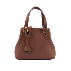 Sac à main femme bandoulière 004-1g cognac