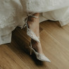 Sandales femme 1370 blanc combiné lifestyle