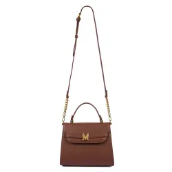 Sac à bandoulière femme 033g cognac