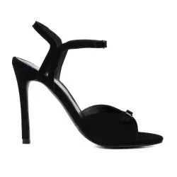 Sandales femme 1365 velours noir