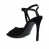 Sandales femme 1365 velours noir