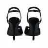 Sandales femme 1365 velours noir